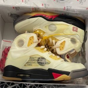 Air Jordan 5 retro off-white